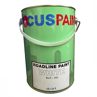 FOCUS PAINT FAST DRYING ROADLINE PAINT WHITE 5L